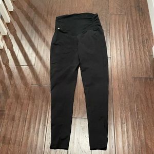 Zella Mamasana Live in Ankle leggings - maternity - EUC - medium - black
